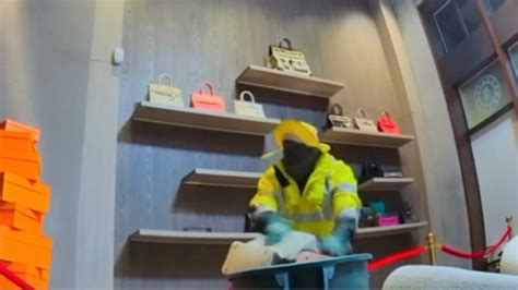 hermes handbag grand larceny|Miami Beach Hermes handbag heist: video released .